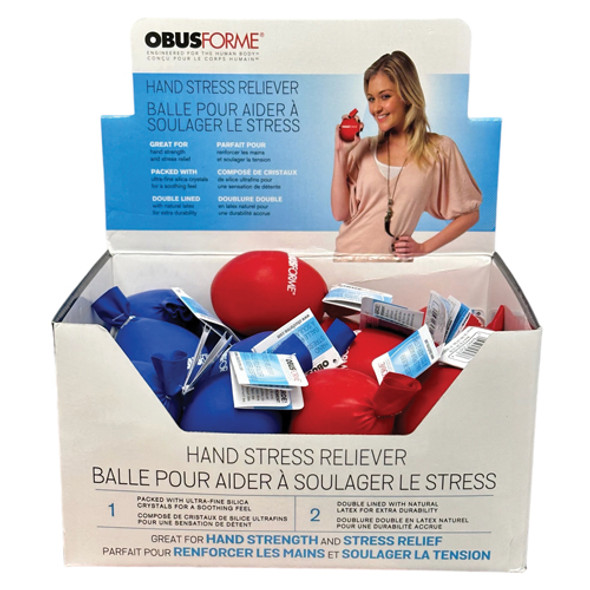 Obusforme Hand Stress Reliever Counter Display Of 24 Obusforme Hand Stress Reliever Counter Display Of 24