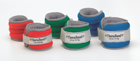 Comfort Fit Ankle & Wrist Weight Set Red 2lb Comfort Fit Ankle & Wrist Weight Set Red 2lb
