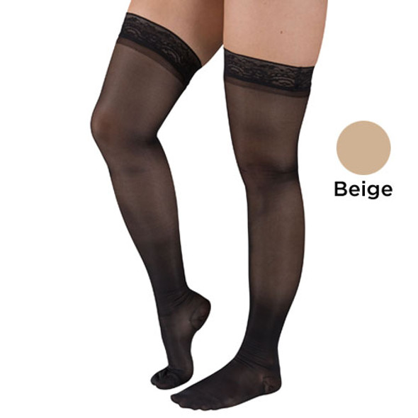 Firm Surg Weight Stkngs Medium 20-30mmhg Thigh Stayup Top Ct Firm Surg Weight Stkngs Medium 20-30mmhg Thigh Stayup Top Ct