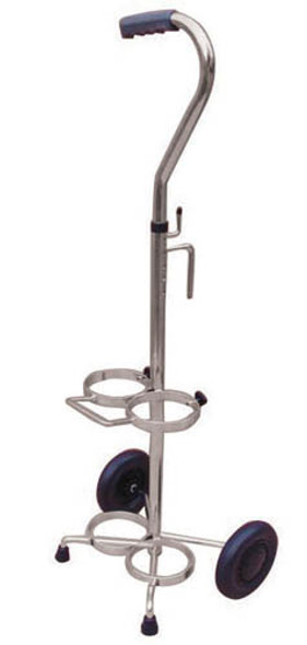 Oxygen Cylinder Cart-dual Tank For D/e Cylinders Oxygen Cylinder Cart-dual Tank For D/e Cylinders