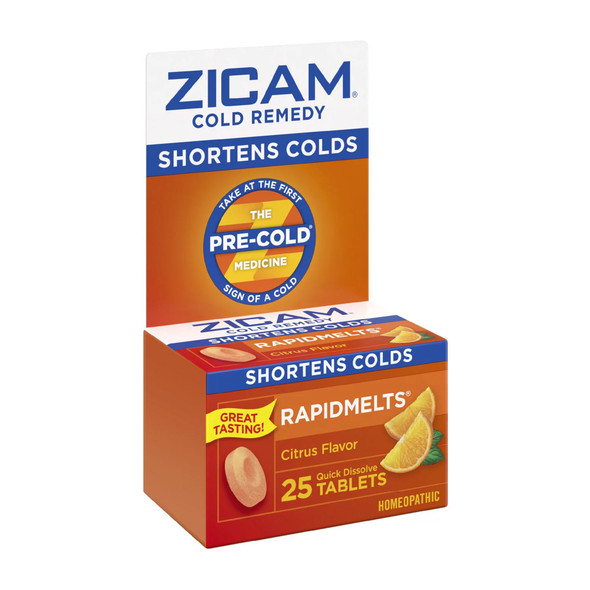 Zicam Cold Remedy RapidMelts Tablets Citrus