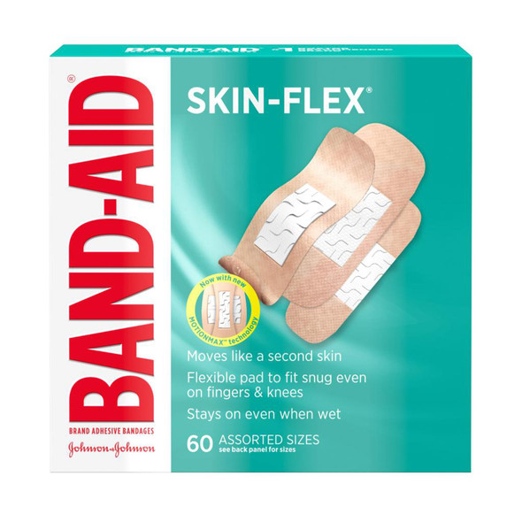 Band-Aid® Skin-Flex® Adhesive Strip, Assorted Sizes