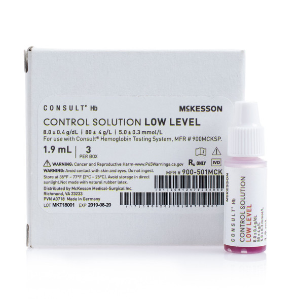 McKesson Consult™ Hb Control, Hemoglobin test