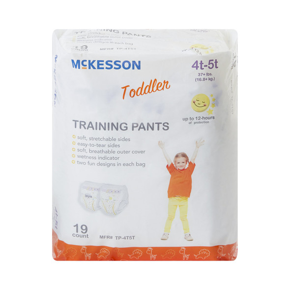 McKesson Toddler Training Pants, 4T to 5T