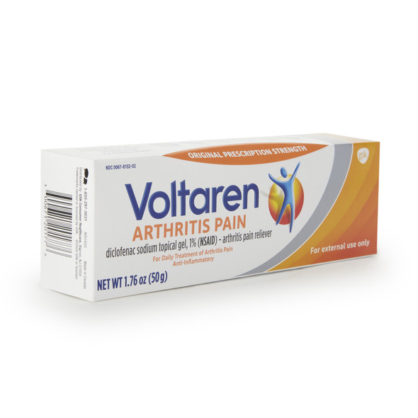 Voltaren Diclofenac Sodium Topical Pain Relief, 50 Gram Tube