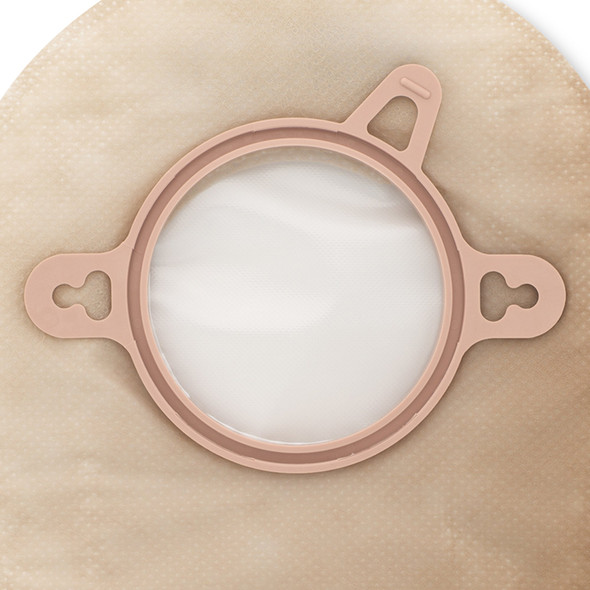 New Image™ Two-Piece Drainable Transparent Filtered Ostomy Pouch, 7 Inch Length, 2¼ Inch Flange