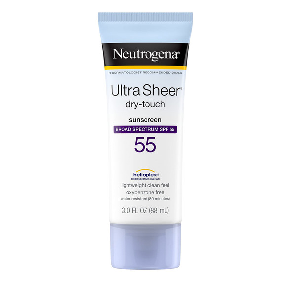 Neutrogena® Ultra Sheer® Dry-Touch Sunscreen Lotion, SPF 55