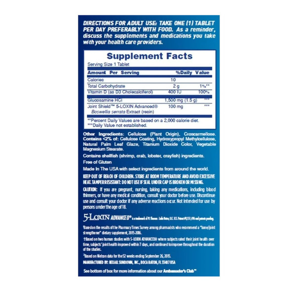 Osteo-Bi-Flex® Vitamin D / Glucosamine Joint Health Supplement