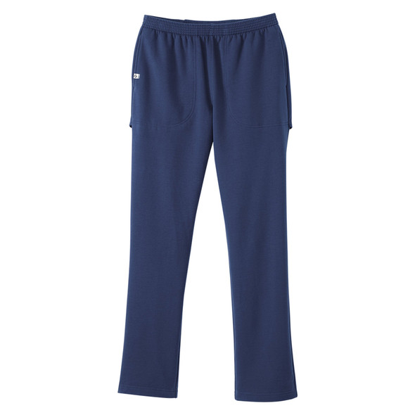 Silverts® Women's Open Back Fleece Pant, Navy Blue, Large