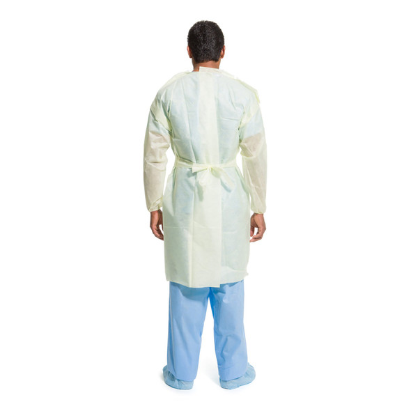 Halyard Basics Tri-Layer AAMI2 Isolation Gown, Extra Large