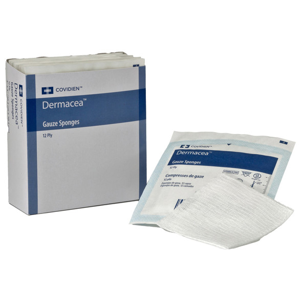 Dermacea™ Sterile Gauze Sponge, 3 x 3 Inch