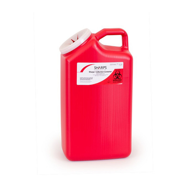 Sharps Recovery System™ Mailback Sharps Container, 3 Gallon, 17 x 6 x 9 Inch