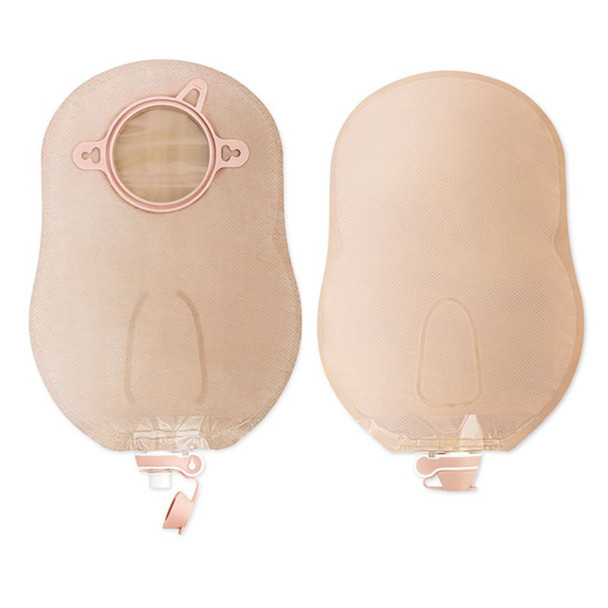 New Image™ Drainable Beige Urostomy Pouch, 9 Inch Length, 2¾ Inch Flange