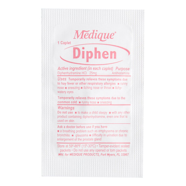 Diphen Diphenhydramine Allergy Relief