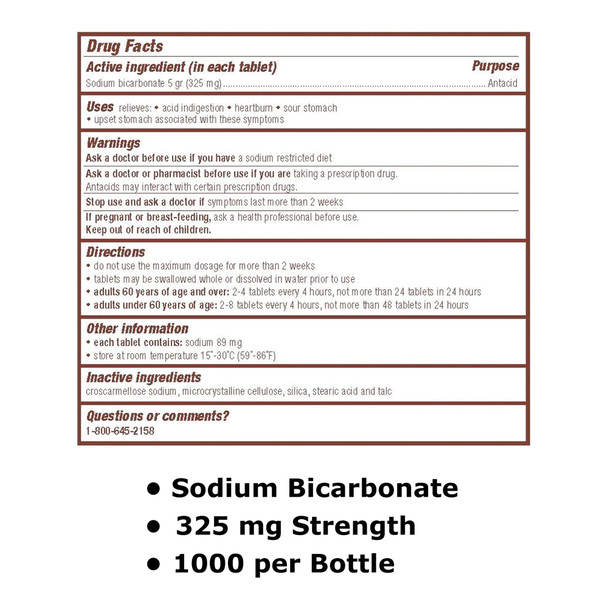 Major® Sodium Bicarbonate Antacid