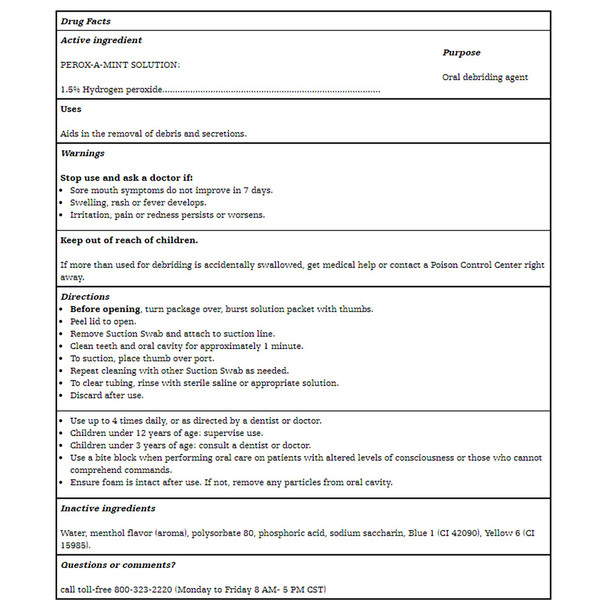 Toothette® Single Use Suction Swab System