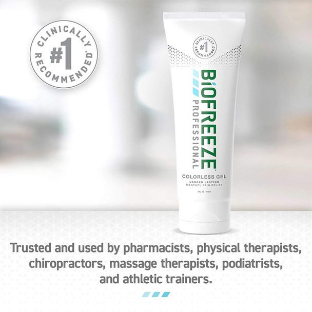 Biofreeze® Professional 5% Menthol Topical Pain Relief Gel, 4-ounce Tube