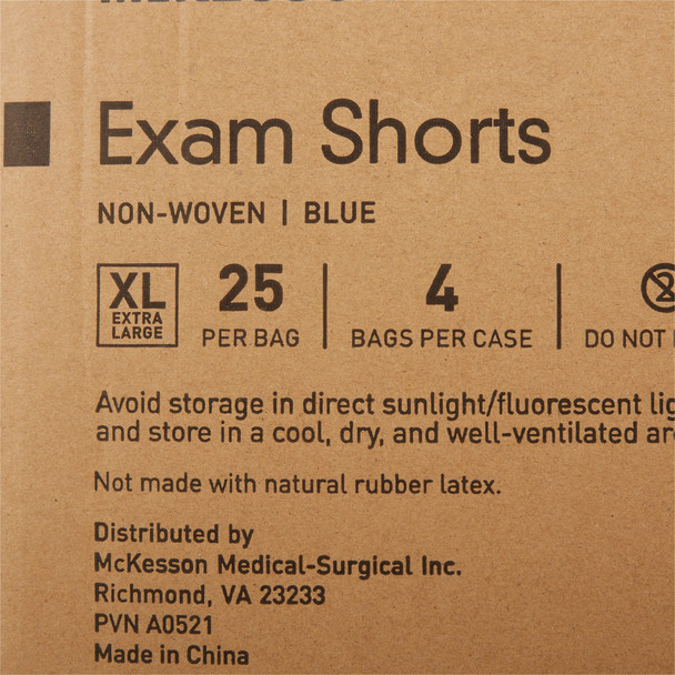 McKesson Patient Exam Shorts, X-Large