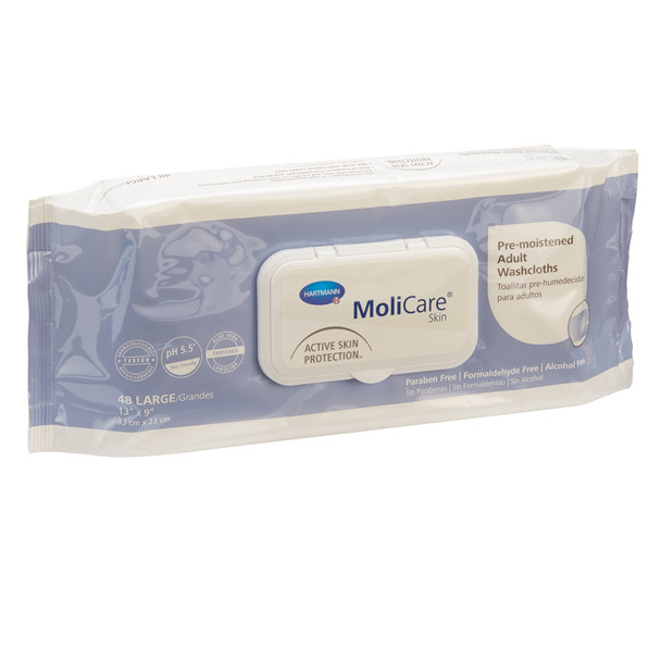 MoliCare® Scented Skin Washcloths, Soft Pack