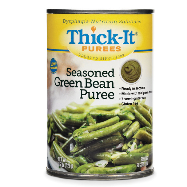 Thick-It® Seasoned Green Bean Purée, 15-ounce Can