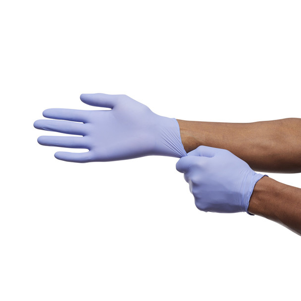 McKesson Confiderm® 3.5C Nitrile Exam Glove, Large, Blue