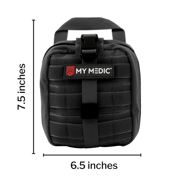 My Medic MYFAK First Aid Kit, Medical Supplies for Survival - Black