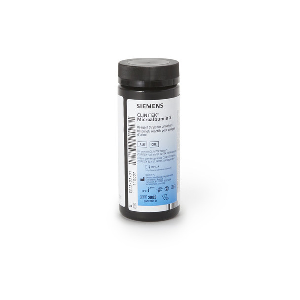 Clinitek® Reagent Test Strip for use with Small Clinitek Systems, Microalbumin test