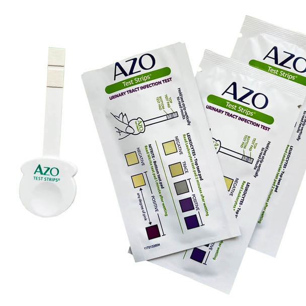 AZO Test Strips® Urinary Tract Infection Detection Home Device Urinalysis Test Kit