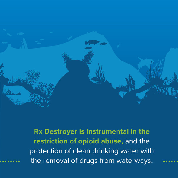 Rx Destroyer™ All-Purpose PRO Series Drug Disposal System, 1 gallon Bottle