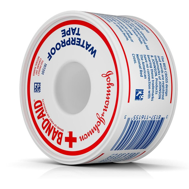 Band-Aid® Water Block™ Tape, 1 Inch x 10 Yard