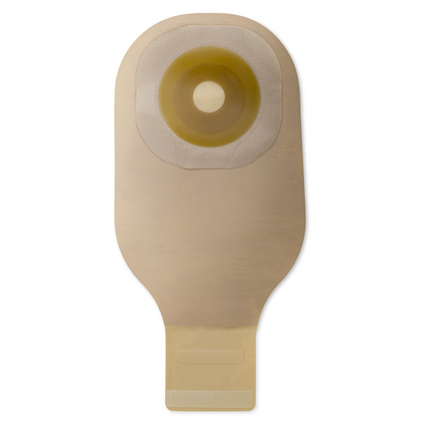 Premier™ Flextend™ One-Piece Drainable Beige Colostomy Pouch, 12 Inch Length, 1¼ Inch Stoma