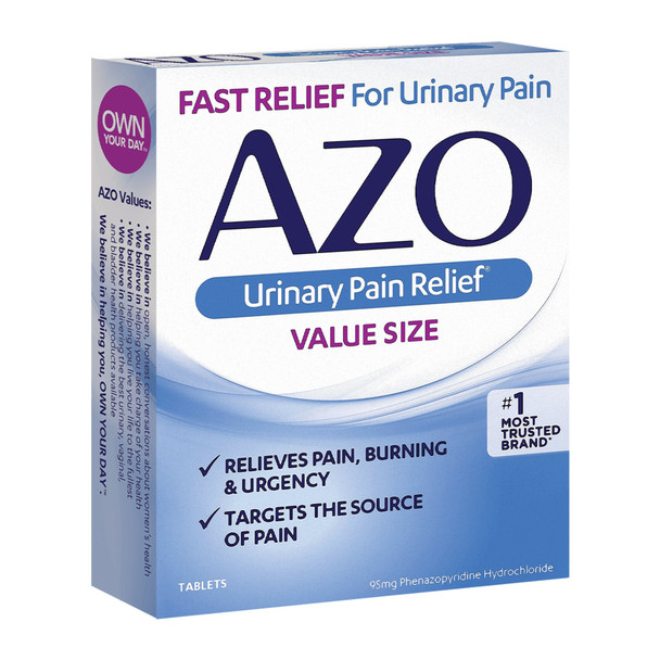 AZO® Phenazopyridine Urinary Pain Relief