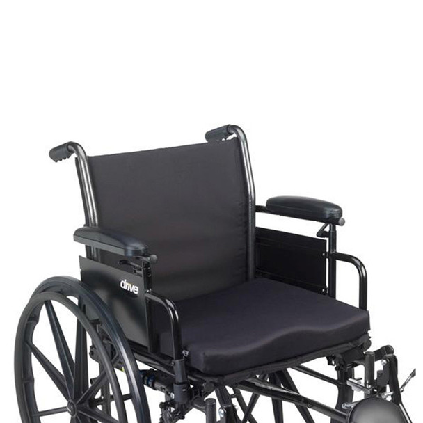 drive™ Molded Foam Wheelchair Cushion, 20 x 16 in.