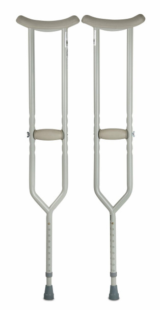 McKesson Underarm Crutches, 5 ft. 2 in. – 5 ft. 10 in.