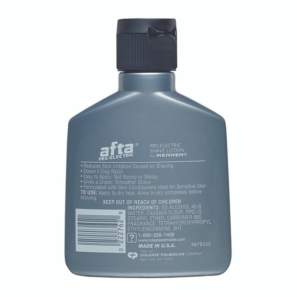 Afta® Pre-Electric Shave Lotion, Original Scent, 3 oz. Bottle