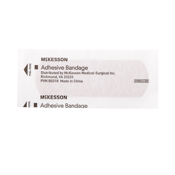 McKesson Tan Adhesive Strip, 1 x 3 Inch