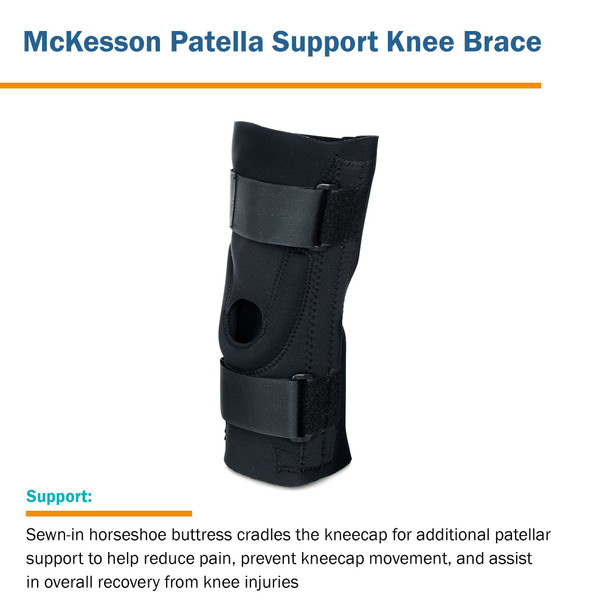 McKesson Patella Support Knee Brace, Medium