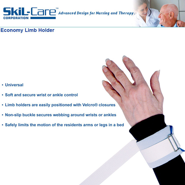 SkiL-Care™ Dispos-A-Cuff Ankle / Wrist Restraint