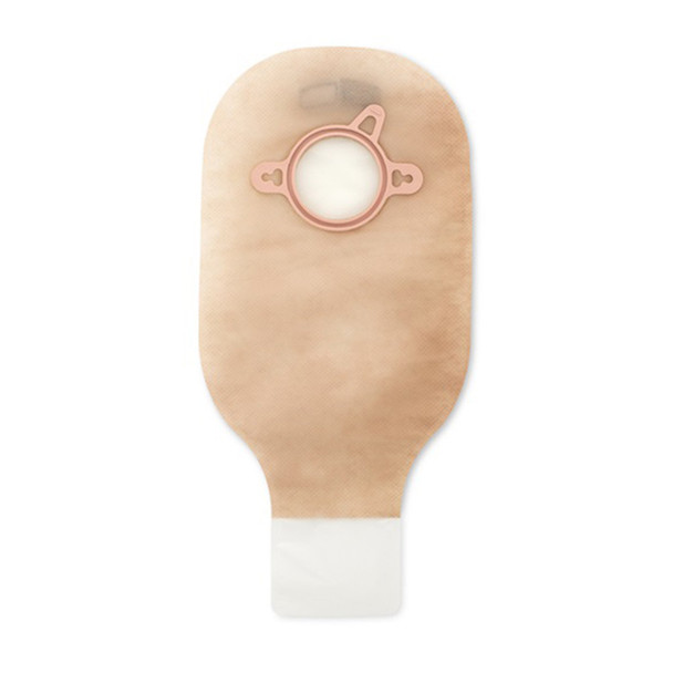 New Image™ Two-Piece Drainable Transparent Filtered Ostomy Pouch, 12 Inch Length, 2¾ Inch Flange