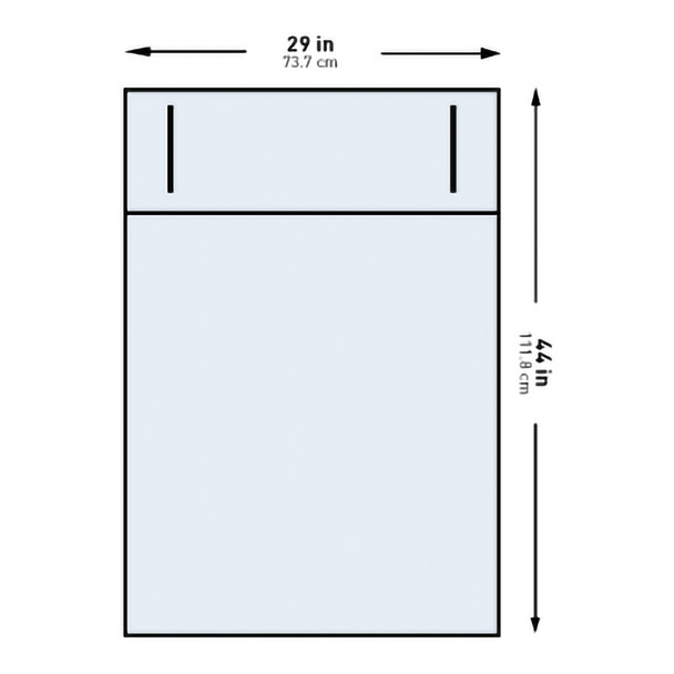 McKesson Sterile Under Buttocks Obstetrics / Gynecology Drape, 29 W x 44 L Inch