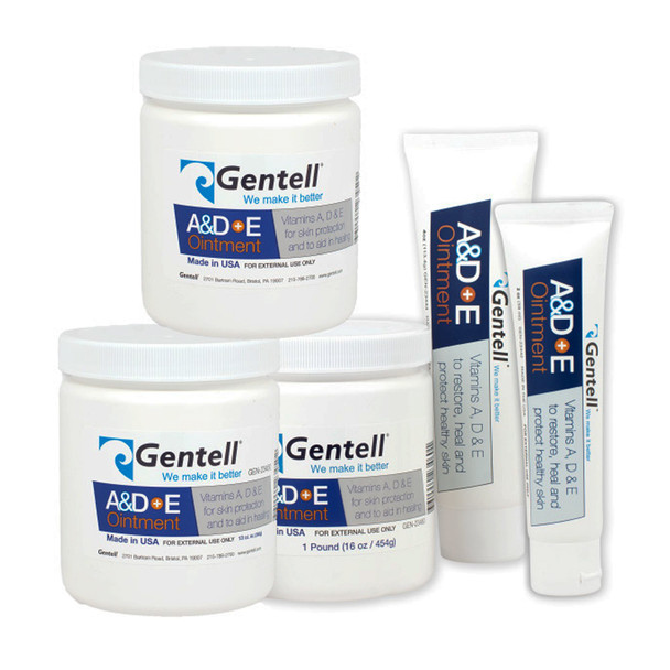 Gentell® A & D Ointment, 16 oz. jar