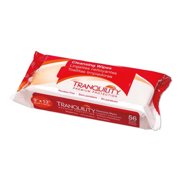 Tranquility Cleansing Wipes, Multipurpose, Hypoallergenic, Unscented