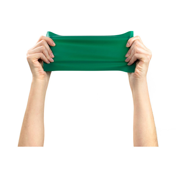 McKesson Exercise Resistance Band, Green, 5 Inch x 25 Yard, Medium Resistance