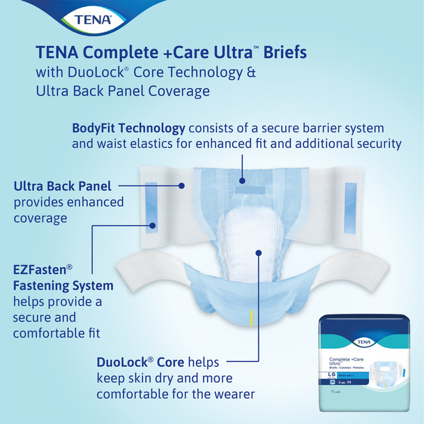 Tena® Complete Ultra™ Incontinence Brief, Extra Large