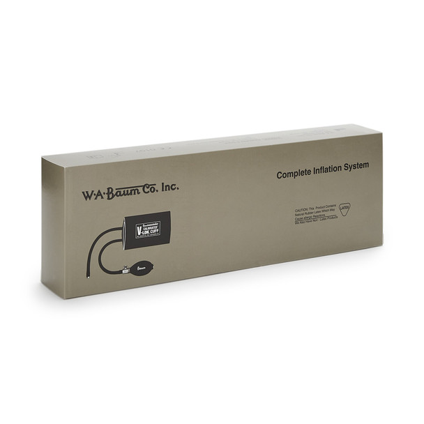 W.A. Baum Calibrated V-Lok Blood Pressure Cuff and Bulb