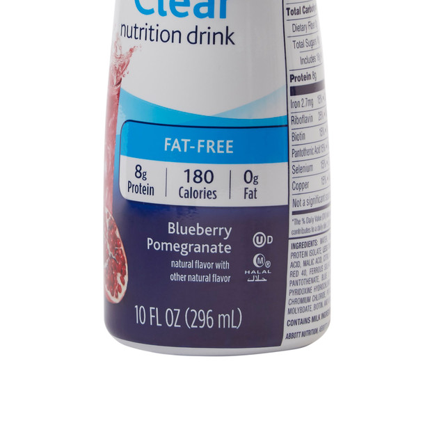 Ensure® Clear Blueberry Pomegranate Oral Protein Supplement, 10 oz. Bottle