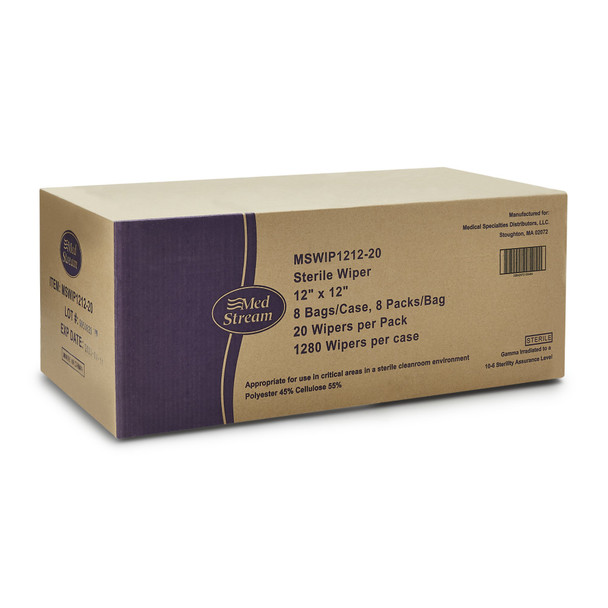 McKesson Cleanroom Wipes, 12 x 12 in.