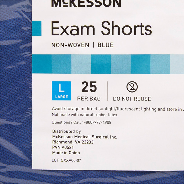 McKesson Patient Exam Shorts, Large