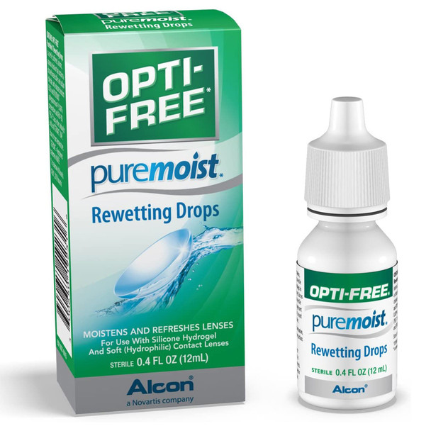 Opti-Free® Puremoist® Citrate Buffer / Sodium Chloride Rewetting Drops