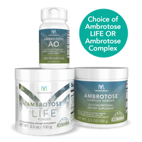 Ambrotose powder and Ambrotose AO capsules